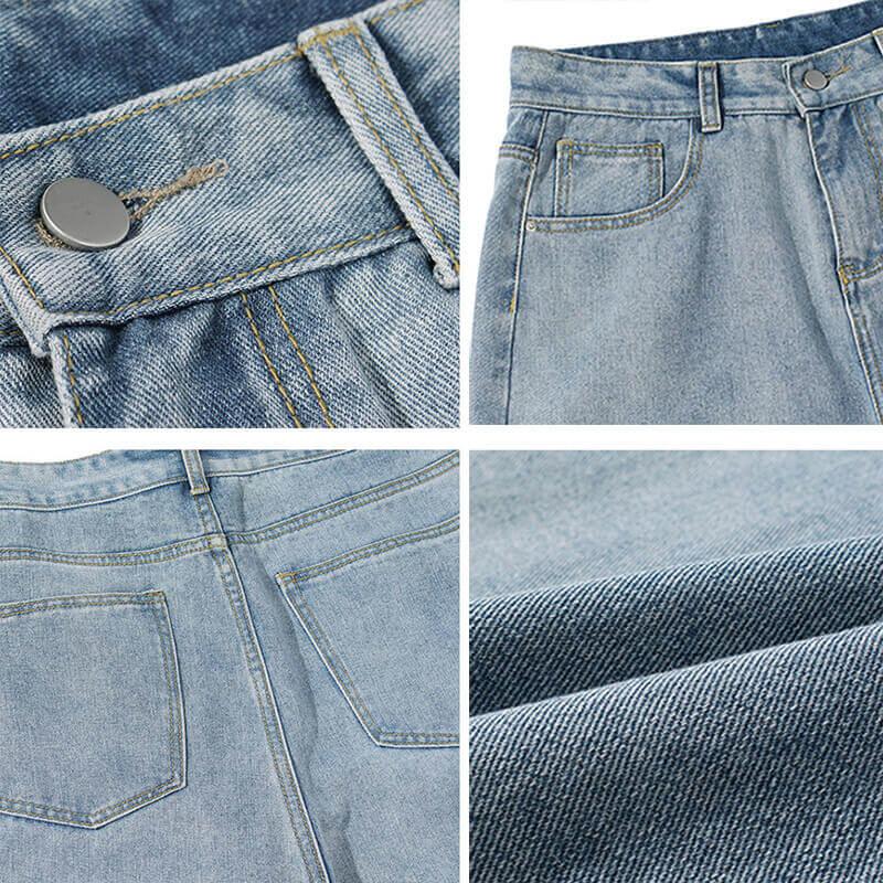 Mirusho Pants - Kyoto Apparel - Black, Blue, Denim, pants