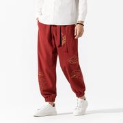 Kumo Harem Pants - Kyoto Soul - Green, Black, Blue, Red, pants