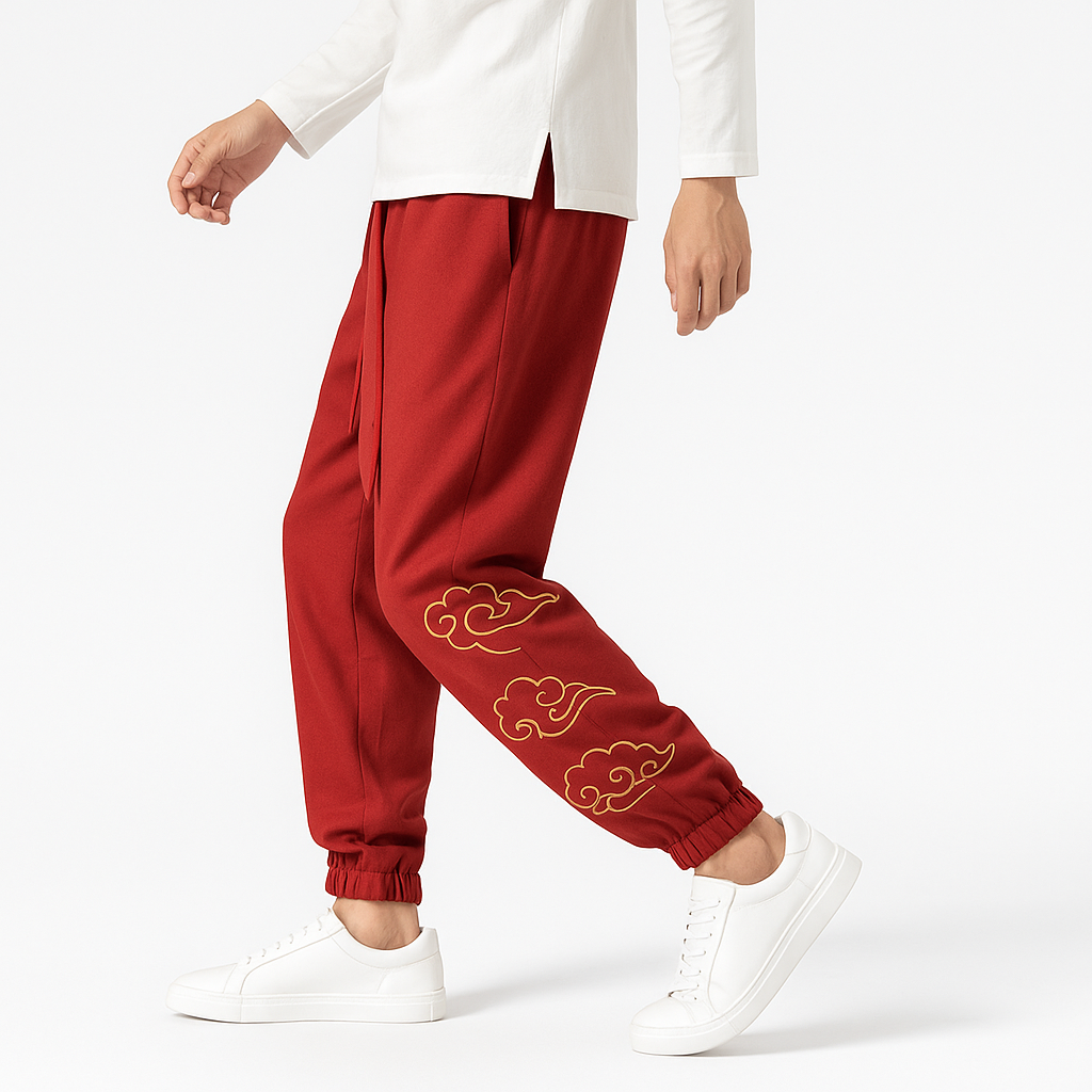 Kumo Harem Pants - Kyoto Soul - Green, Black, Blue, Red, pants