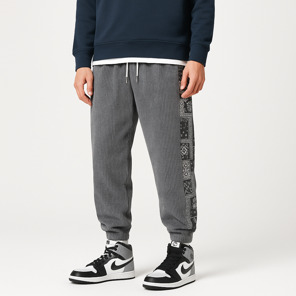 Tori Harem Pants Blue Grey