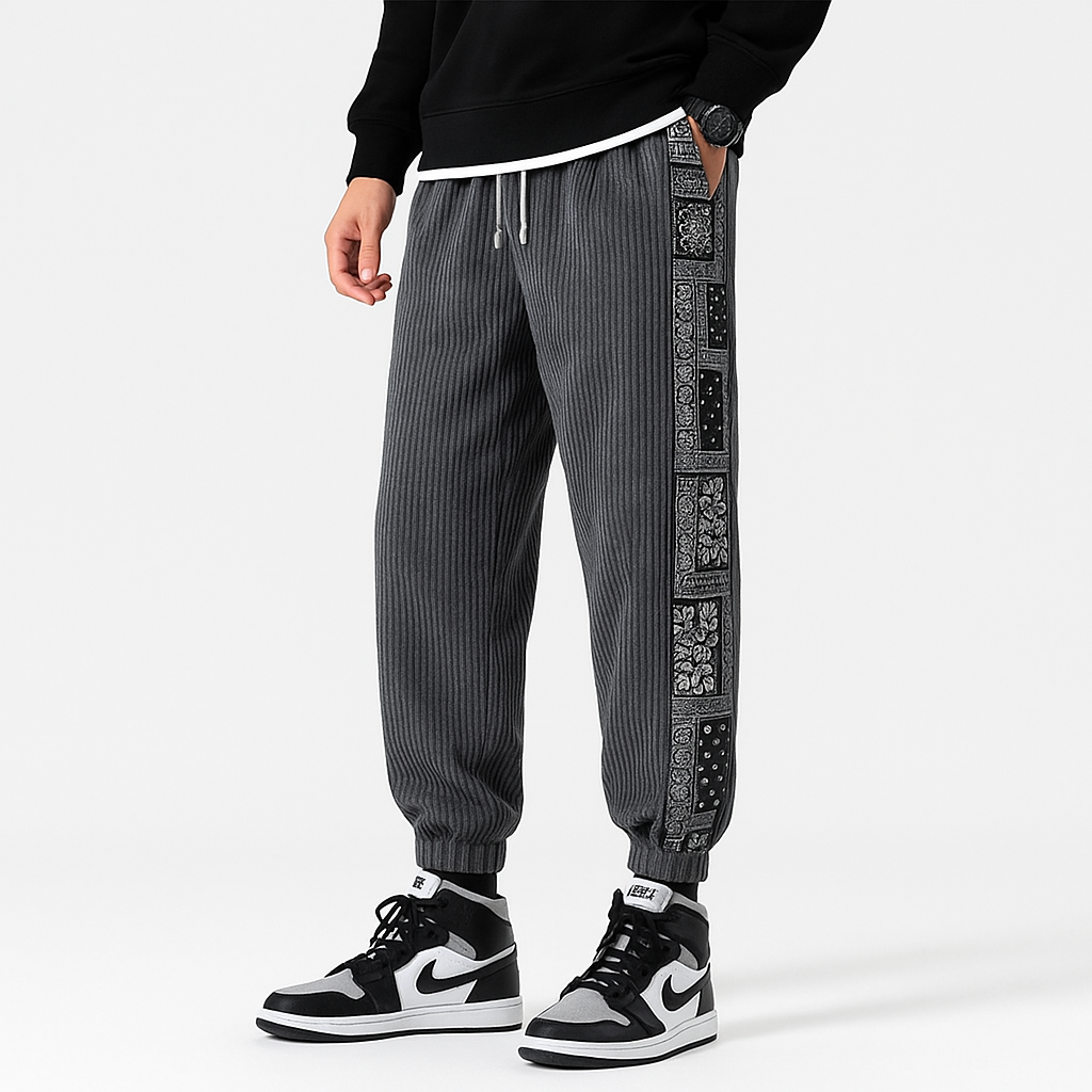 Tori Harem Pants Blue Grey