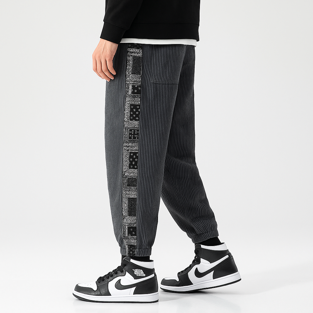 Tori Harem Pants Blue Grey