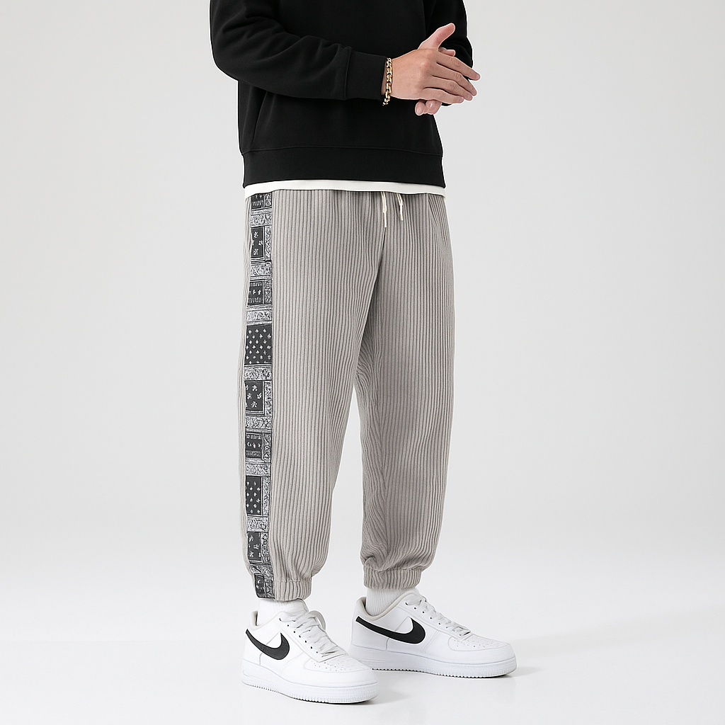 Tori Harem Pants Blue Light Grey