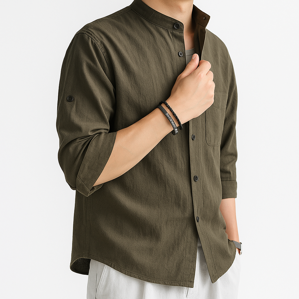 Akira Kimono - Kyoto Apparel - Black, Forest, kimono, Outerwear, white