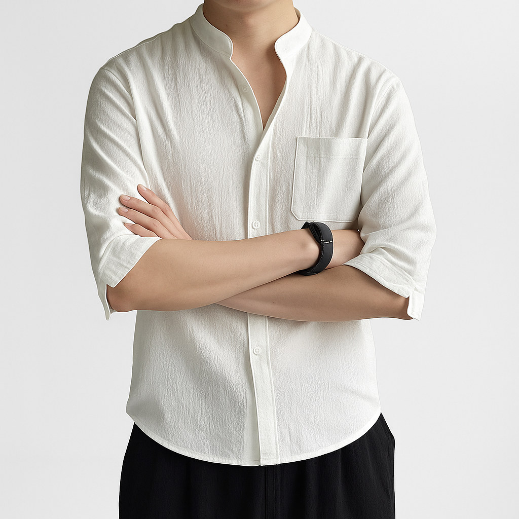 Akira Kimono - Kyoto Apparel - Black, Forest, kimono, Outerwear, white