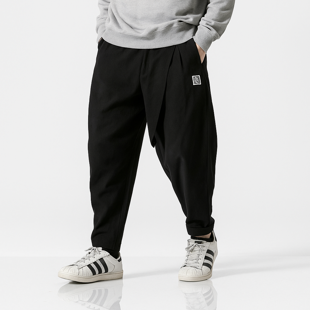 Bakaru Pants - Kyoto Apparel - harems, long, pants, Thick fabric