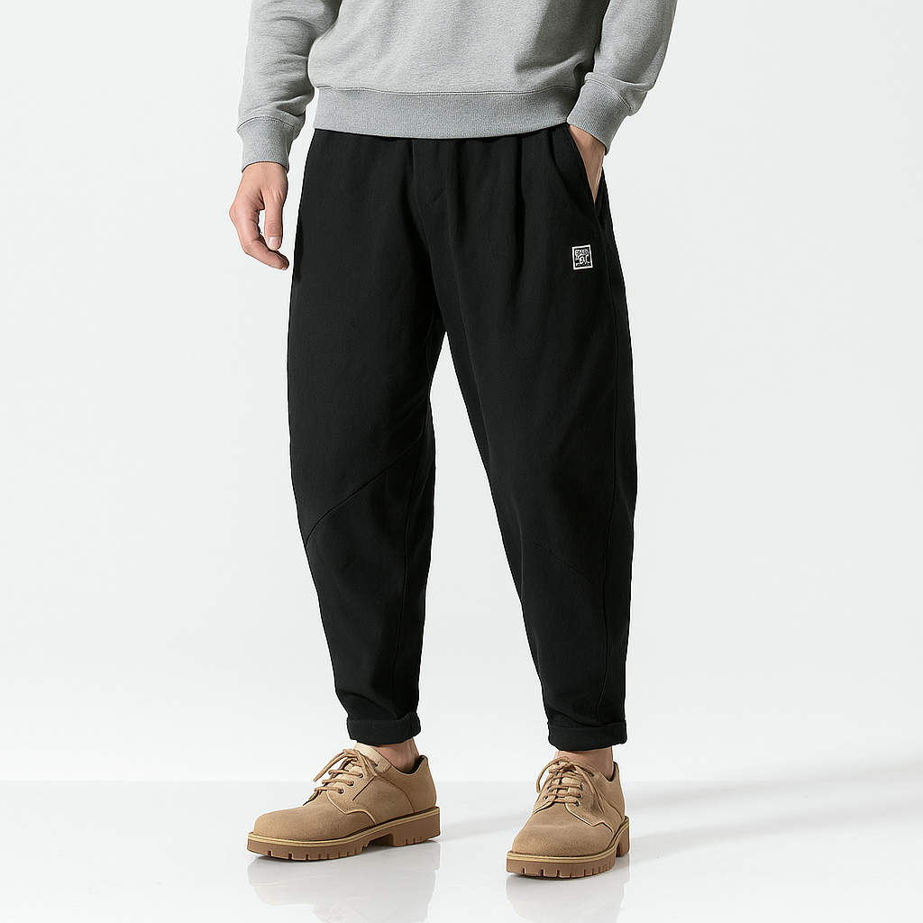 Bakaru Pants - Kyoto Apparel - harems, long, pants, Thick fabric