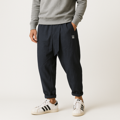 Bakaru Pants - Kyoto Apparel - harems, long, pants, Thick fabric