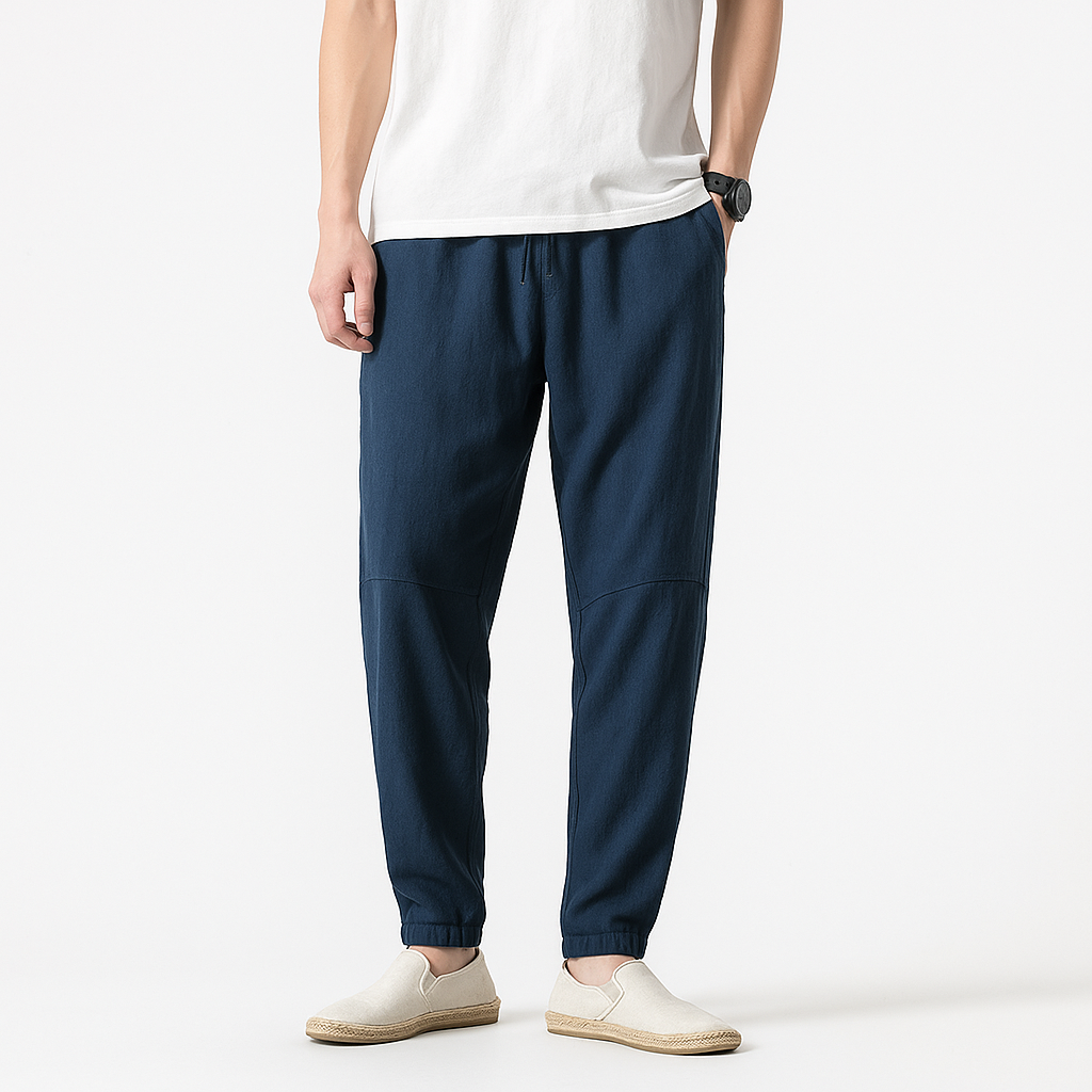 Dasukō Harem Pants - Kyoto Soul Apparel- Black, Gray, Off White, Blue, Red, Pants