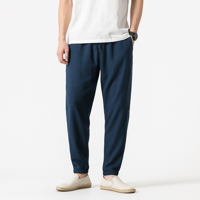 Dasukō Harem Pants - Kyoto Soul Apparel- Black, Gray, Off White, Blue, Red, Pants