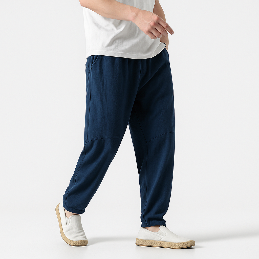 Dasukō Harem Pants - Kyoto Soul Apparel- Black, Gray, Off White, Blue, Red, Pants