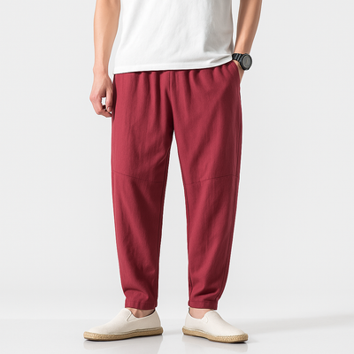 Dasukō Harem Pants - Kyoto Soul Apparel- Black, Gray, Off White, Blue, Red, Pants