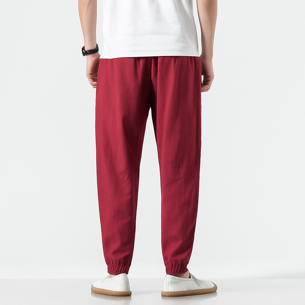 Dasukō Harem Pants - Kyoto Soul Apparel- Black, Gray, Off White, Blue, Red, Pants