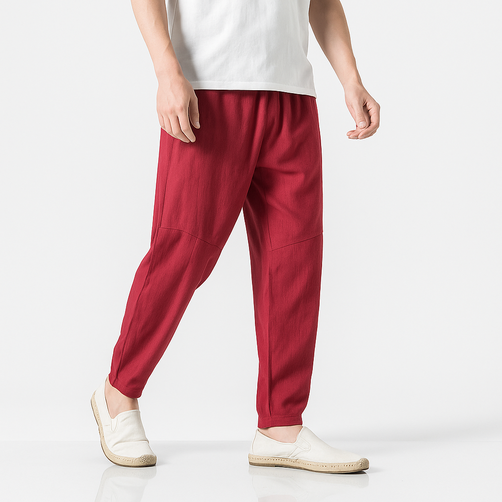 Dasukō Harem Pants - Kyoto Soul Apparel- Black, Gray, Off White, Blue, Red, Pants