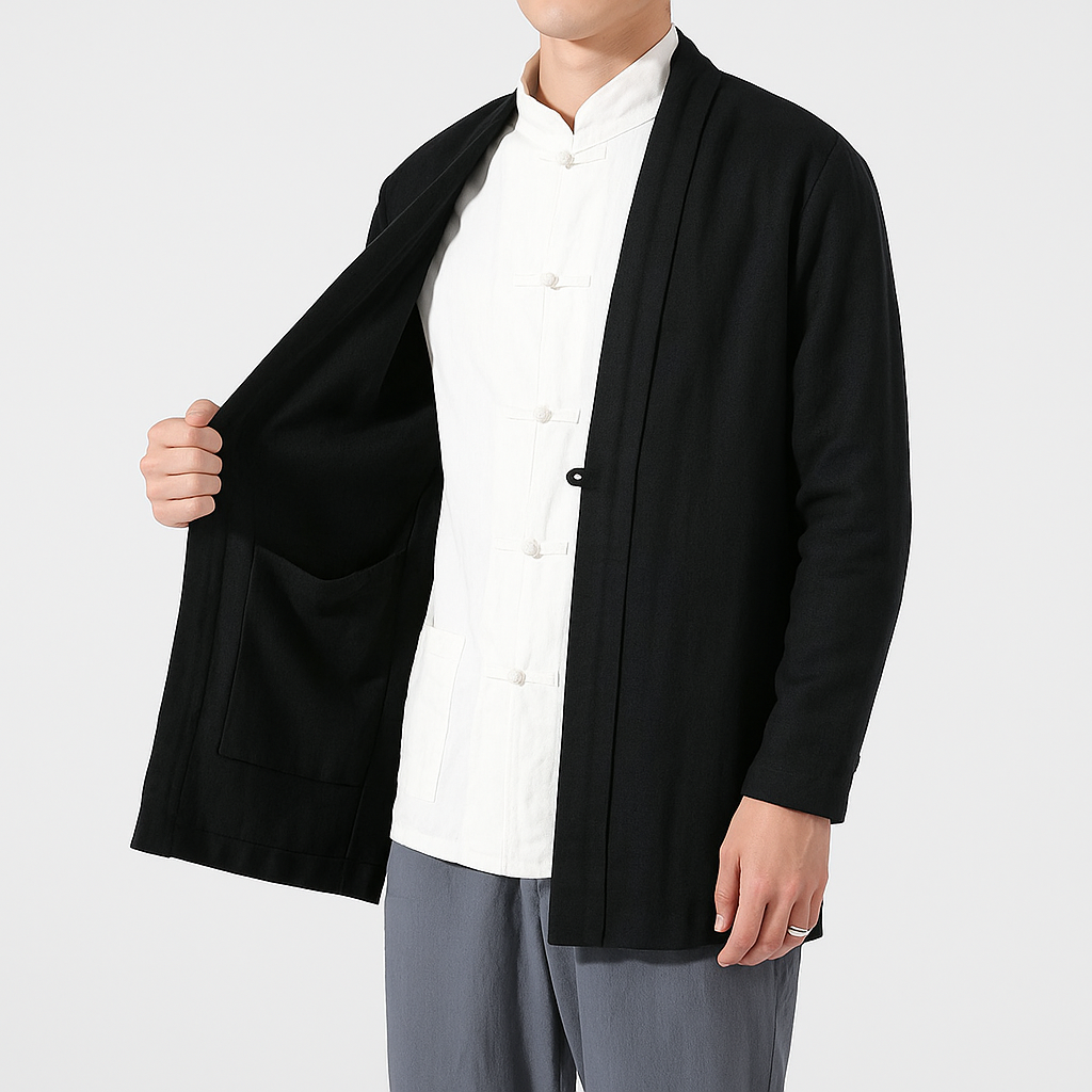 Hayami Jacket - Kyoto Apparel - Black, Brown, Gray, Green, jacket, Outerwear