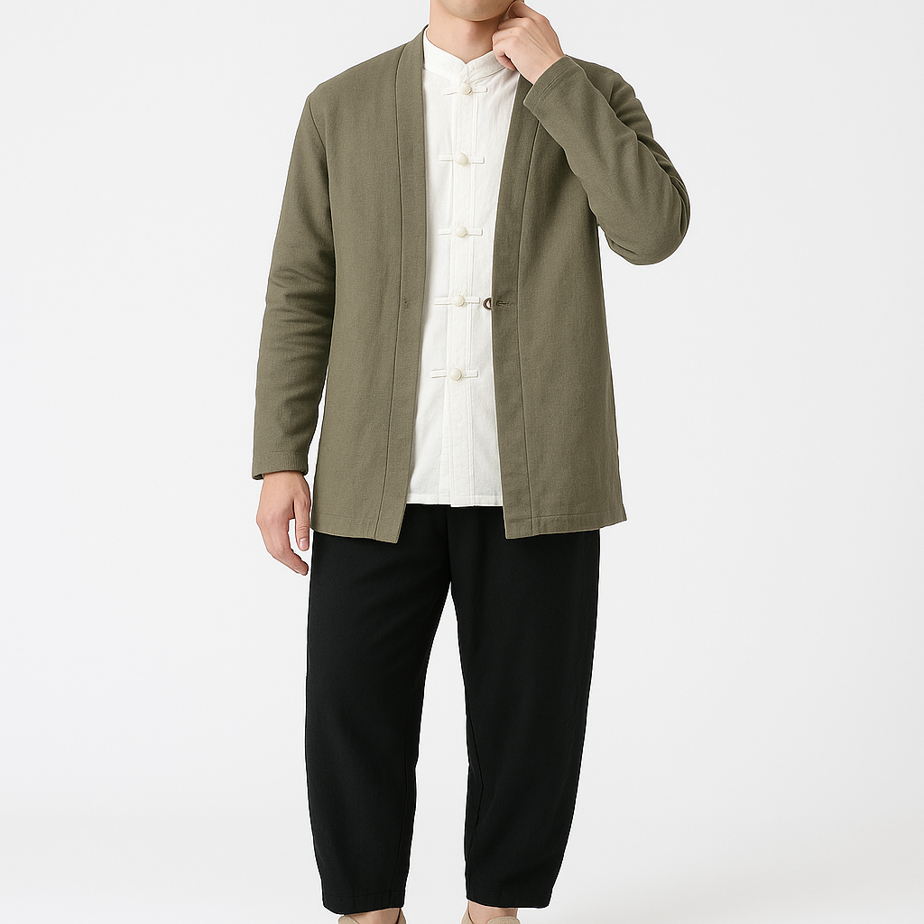 Hayami Jacket - Kyoto Apparel - Black, Brown, Gray, Green, jacket, Outerwear