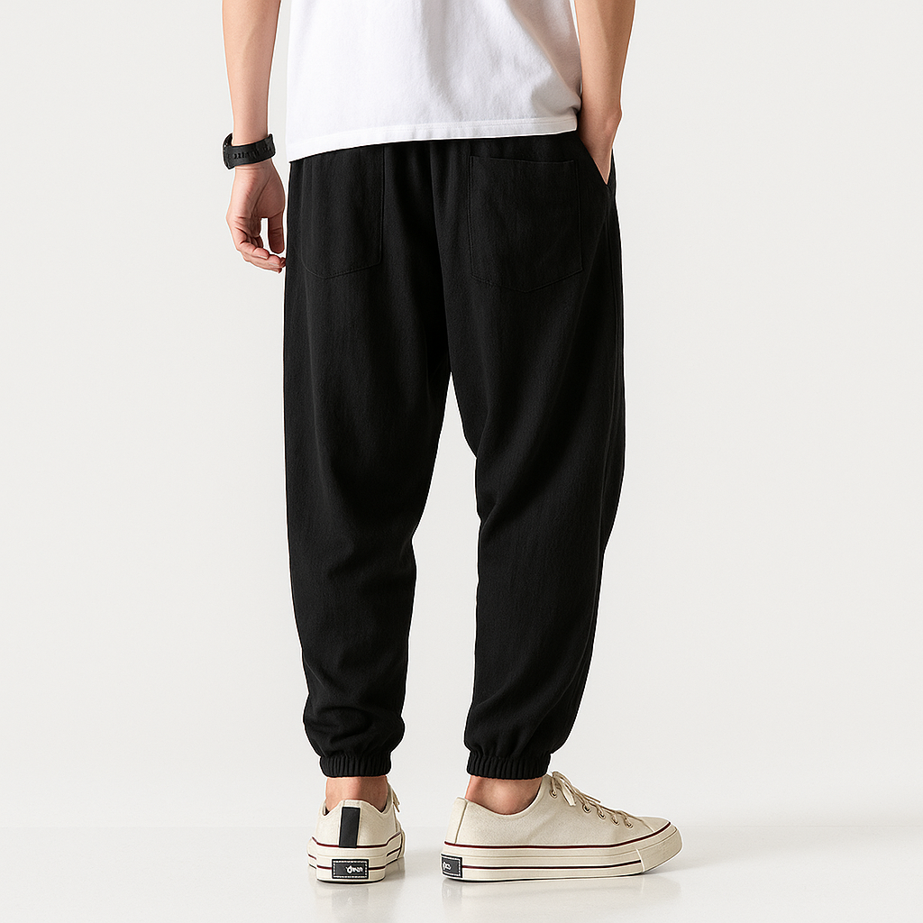 Kaze Harem Pants - Kyoto Soul Apparel- Black, Gray, Navy, Forest, Pants