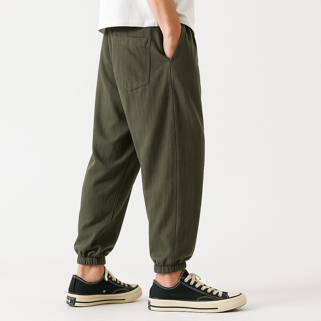 Kaze Harem Pants - Kyoto Soul Apparel- Black, Gray, Navy, Forest, Pants