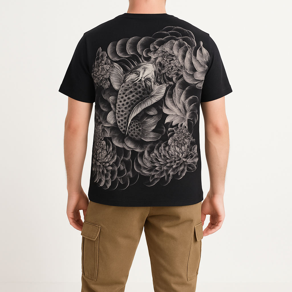 Dobutsu Shirt - Kyoto Soul - black, white, new, shirt