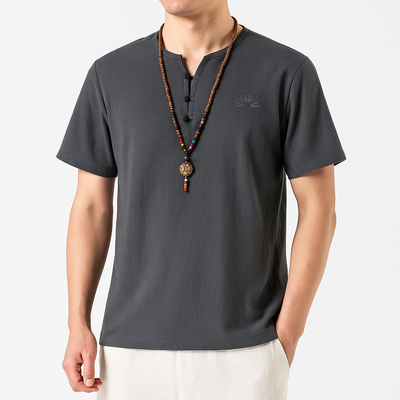 Pansui Shirt - Kyoto Soul - Black, gray, khaki, shirt