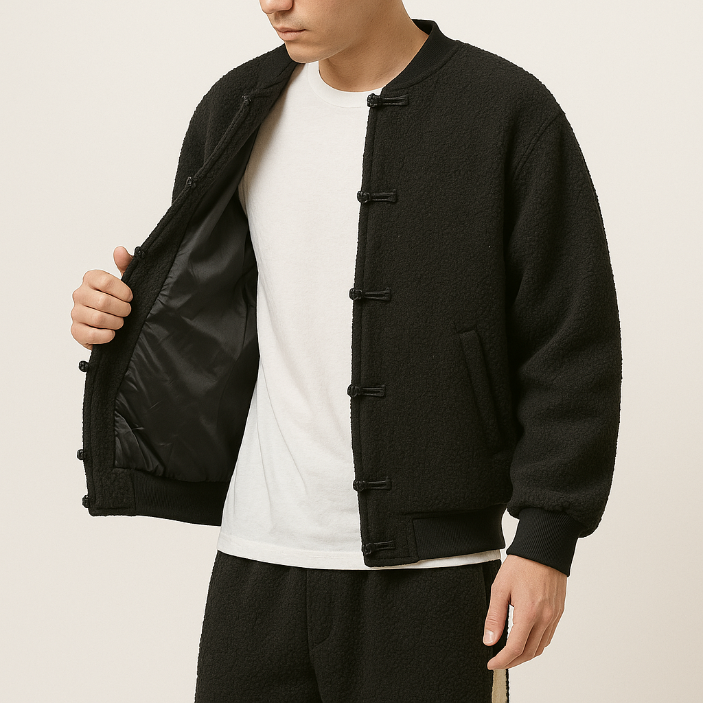 Kedarake Jacket & Pants Set - Kyoto Apparel - Black, Brown, coat, drawstrings, Green, jacket, Outerwear, pants, Thick fabric