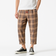 Kencho Pants - Kyoto Apparel - Blue, drawstrings, khaki, pants, Red, short pants