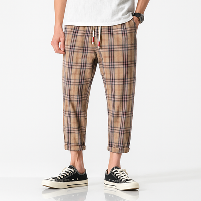 Kencho Pants - Kyoto Apparel - Blue, drawstrings, khaki, pants, Red, short pants