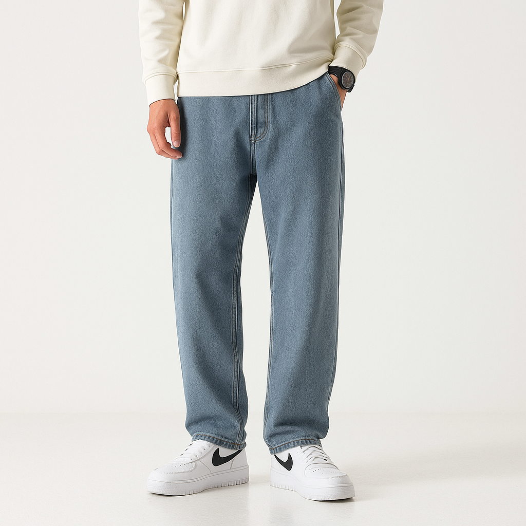 Massugu Denim Pants - Kyoto Soul - Black, Blue, Casual, City, Coffee, Denim, Festivals, jeans, Loose, new, pants, straight pants