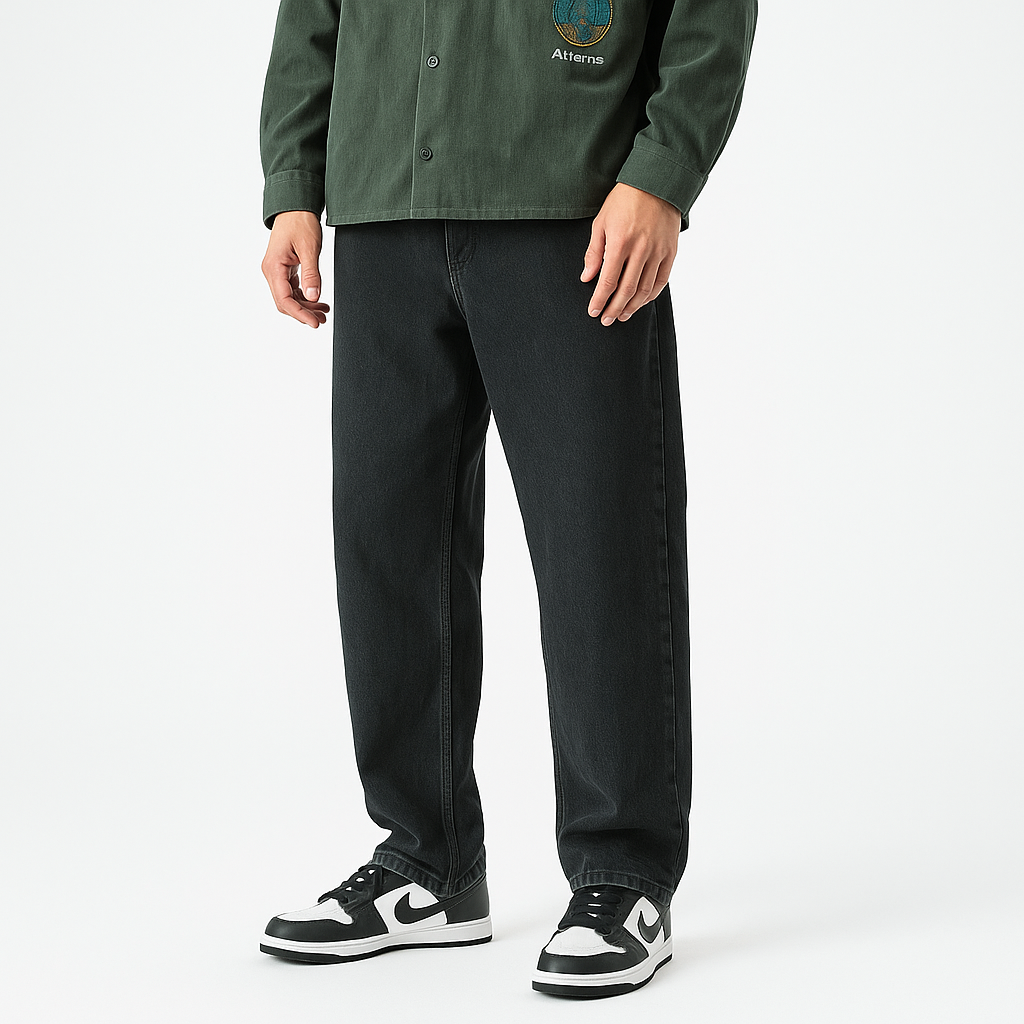 Mirusho Pants - Kyoto Apparel - Black, Blue, Denim, pants