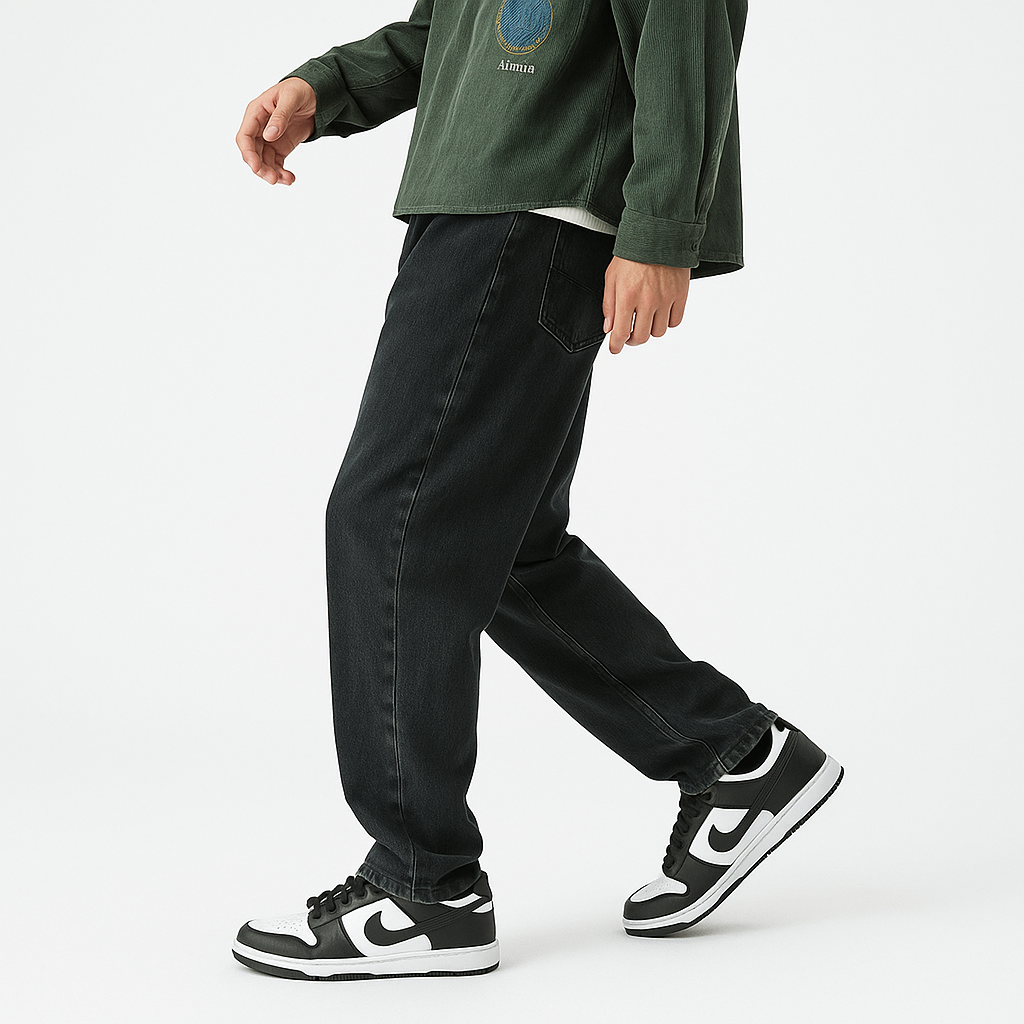 Mirusho Pants - Kyoto Apparel - Black, Blue, Denim, pants