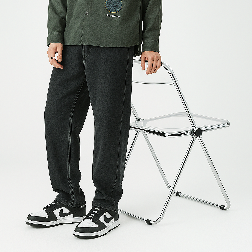 Mirusho Pants - Kyoto Apparel - Black, Blue, Denim, pants