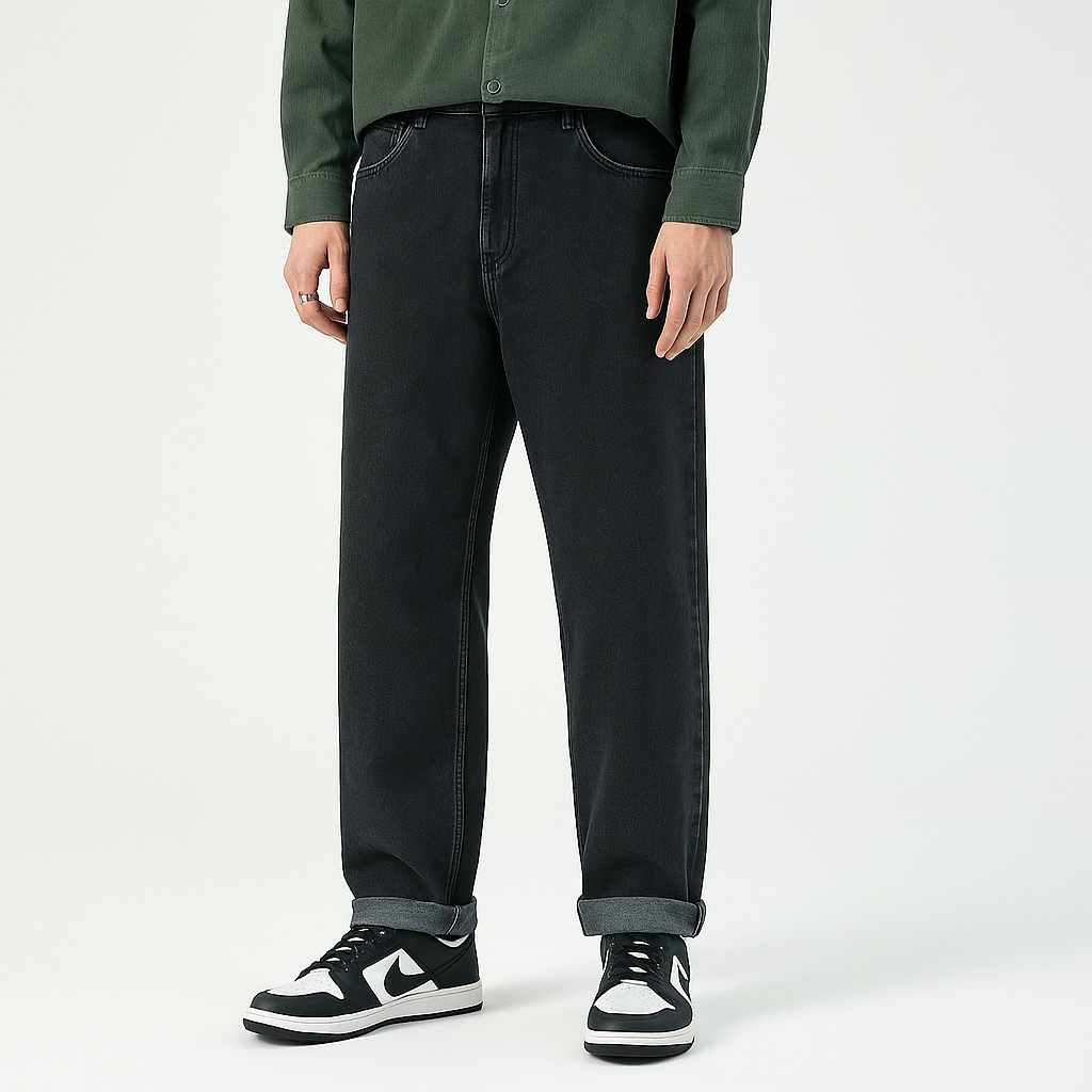 Mirusho Pants - Kyoto Apparel - Black, Blue, Denim, pants