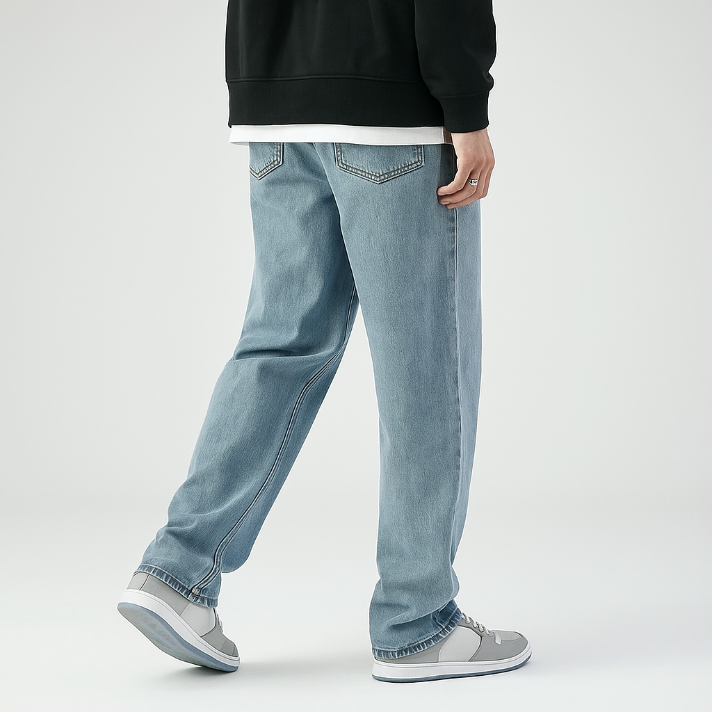 Mirusho Pants - Kyoto Apparel - Black, Blue, Denim, pants