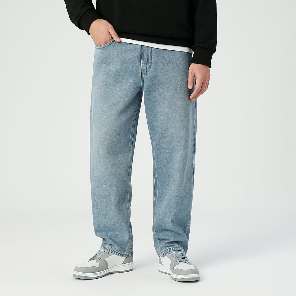 Mirusho Pants - Kyoto Apparel - Black, Blue, Denim, pants