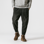 Oleno Harem Denim Pants - Kyoto Apparel - Black, Blue, Denim, drawstrings, harem, pants