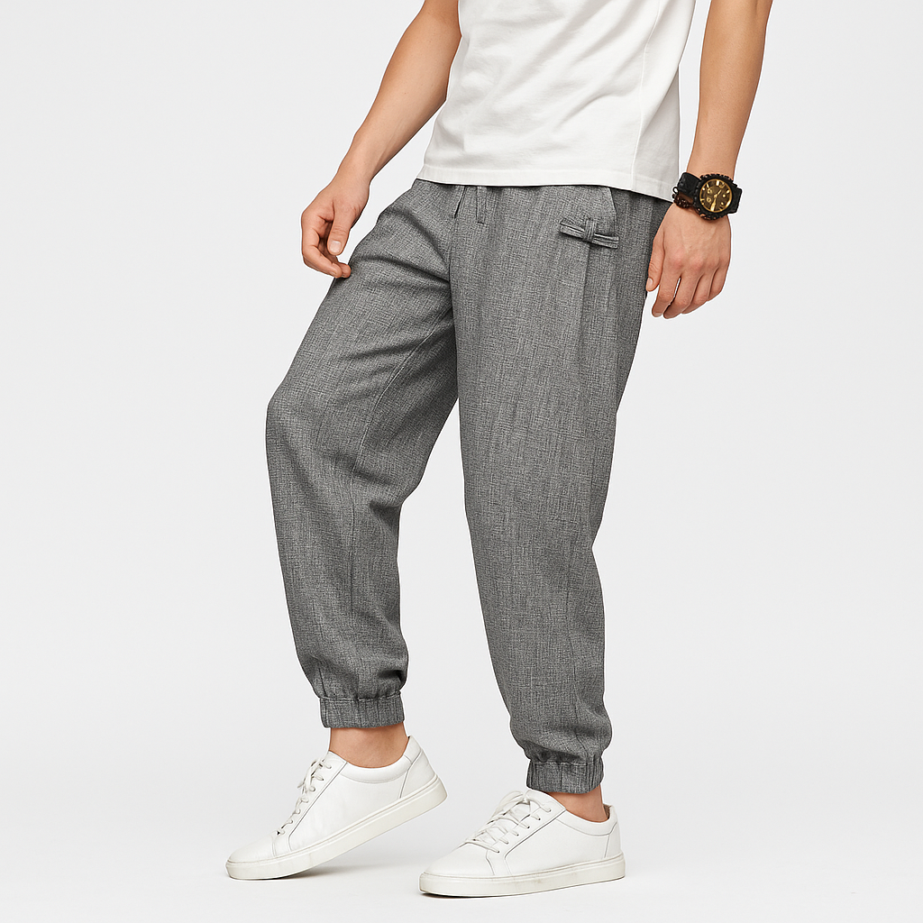 Raijin Harem Pants - Kyoto Soul - Army Green, Black, Navy Blue, Gray, pants