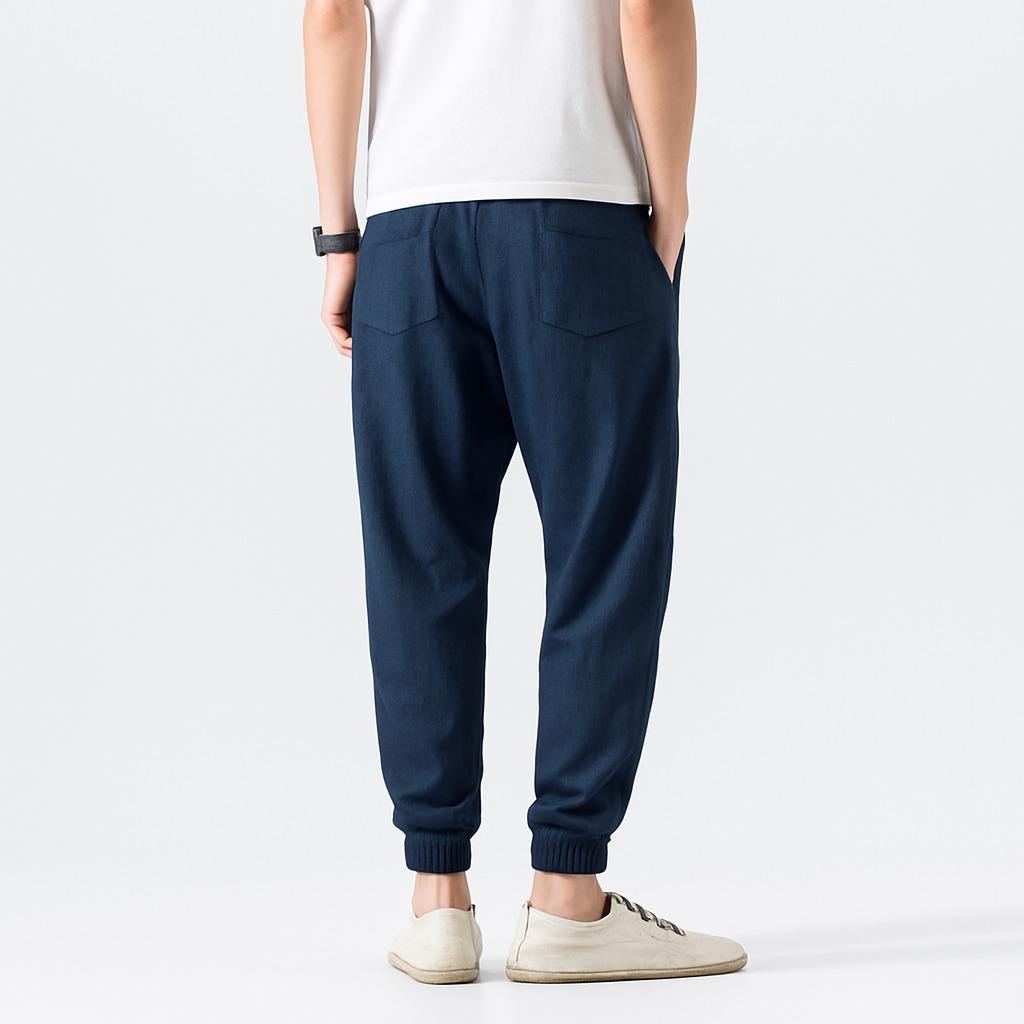 Rikyu Harem Pants - Kyoto Soul Apparel- Forest, Black, Teal, Gray, Ocean, Off White, Sage, Carmel, Pants