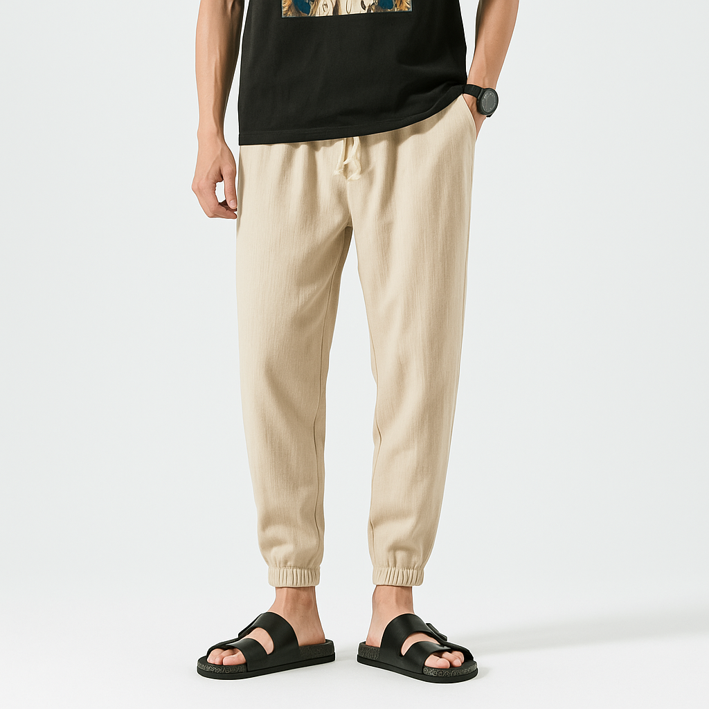 Rikyu Harem Pants - Kyoto Soul Apparel- Forest, Black, Teal, Gray, Ocean, Off White, Sage, Carmel, Pants