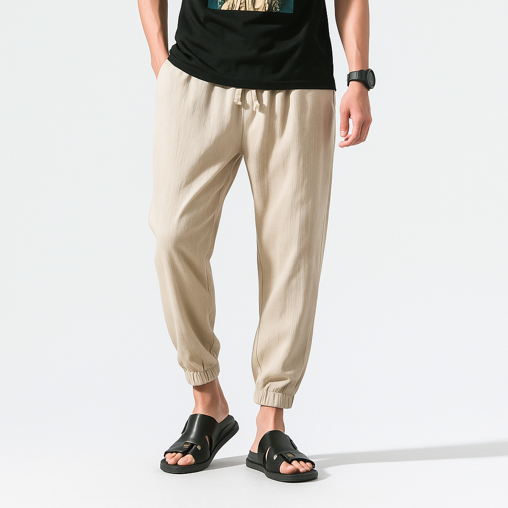 Rikyu Harem Pants - Kyoto Soul Apparel- Forest, Black, Teal, Gray, Ocean, Off White, Sage, Carmel, Pants