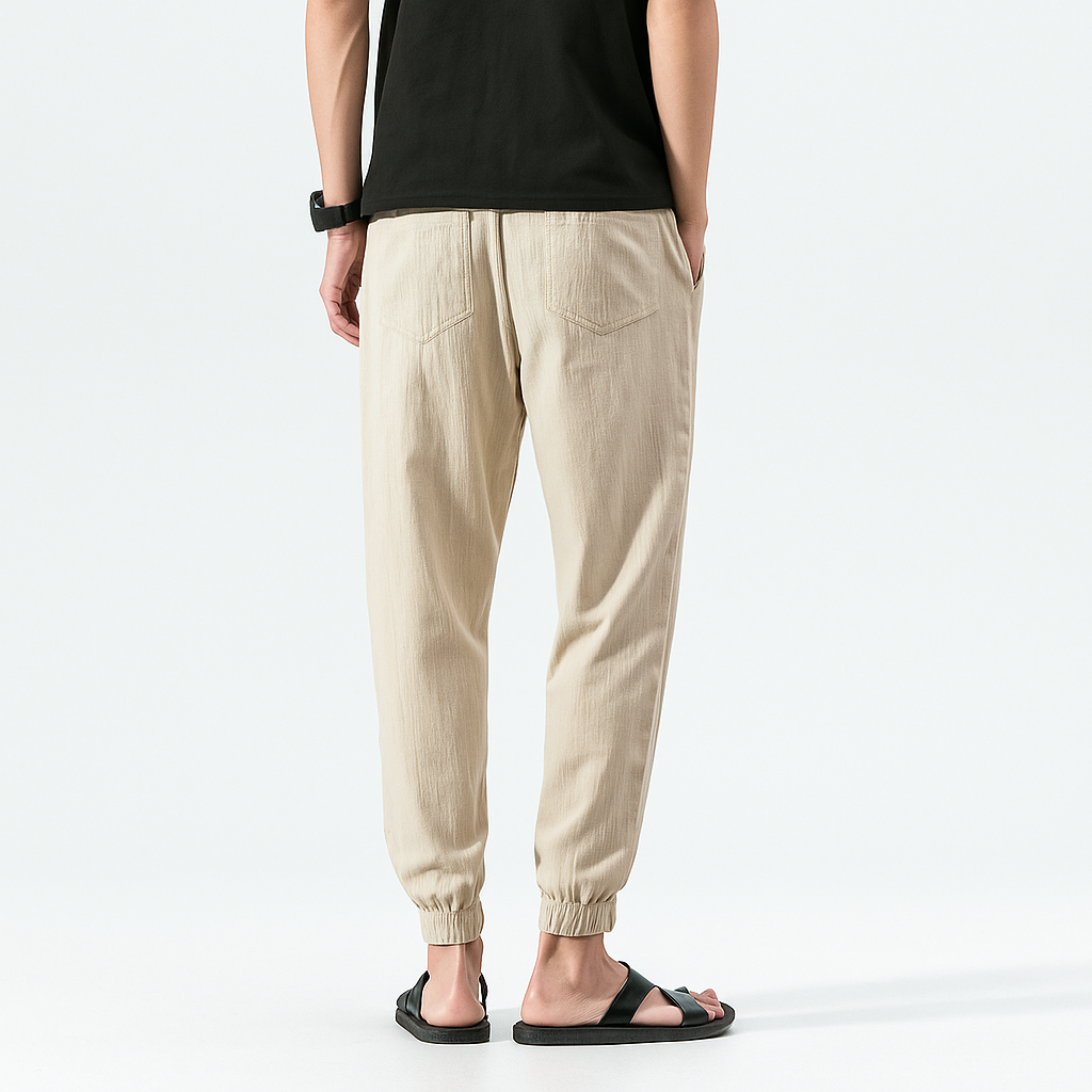 Rikyu Harem Pants - Kyoto Soul Apparel- Forest, Black, Teal, Gray, Ocean, Off White, Sage, Carmel, Pants