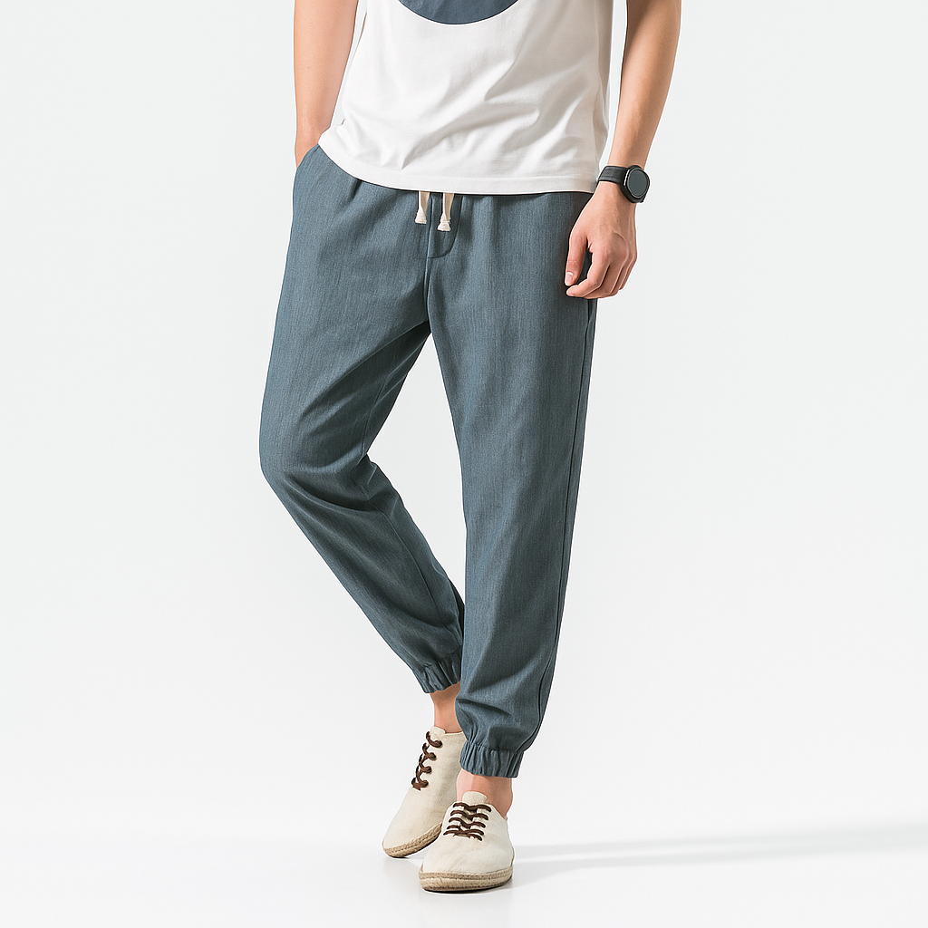 Rikyu Harem Pants - Kyoto Soul Apparel- Forest, Black, Teal, Gray, Ocean, Off White, Sage, Carmel, Pants