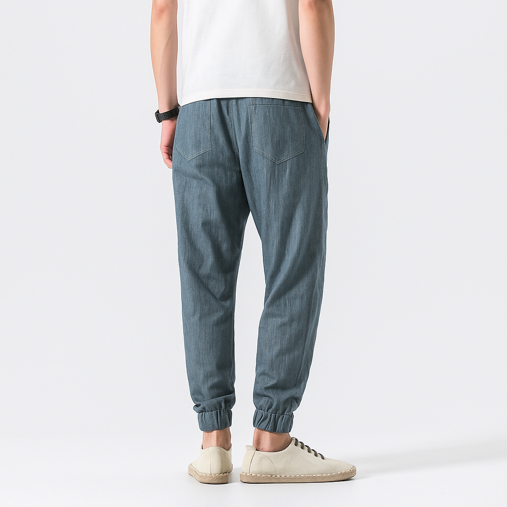 Rikyu Harem Pants - Kyoto Soul Apparel- Forest, Black, Teal, Gray, Ocean, Off White, Sage, Carmel, Pants