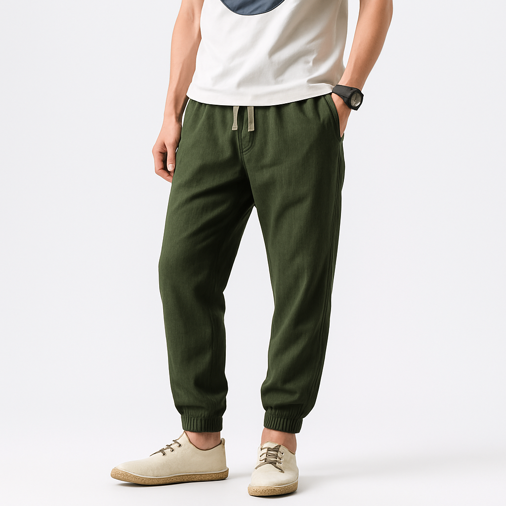 Rikyu Harem Pants - Kyoto Soul Apparel- Forest, Black, Teal, Gray, Ocean, Off White, Sage, Carmel, Pants