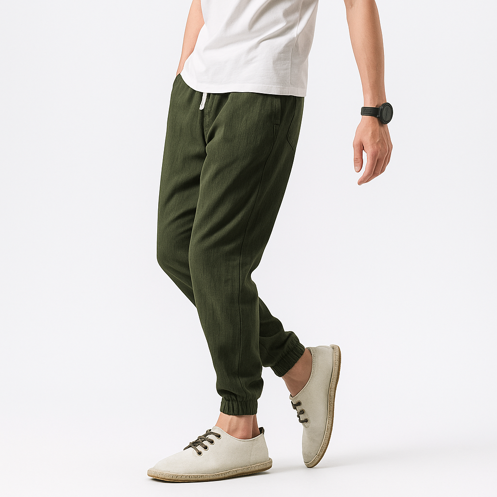 Rikyu Harem Pants - Kyoto Soul Apparel- Forest, Black, Teal, Gray, Ocean, Off White, Sage, Carmel, Pants