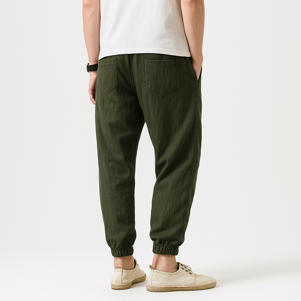 Rikyu Harem Pants - Kyoto Soul Apparel- Forest, Black, Teal, Gray, Ocean, Off White, Sage, Carmel, Pants