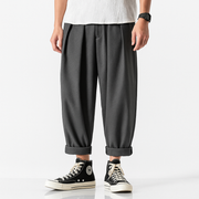 Sawaki Pants - Kyoto Apparel - Black, Gray, khaki, pants, short pants