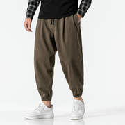 Seiryoku Harem Pants - Kyoto Soul - Stone, Black, pants