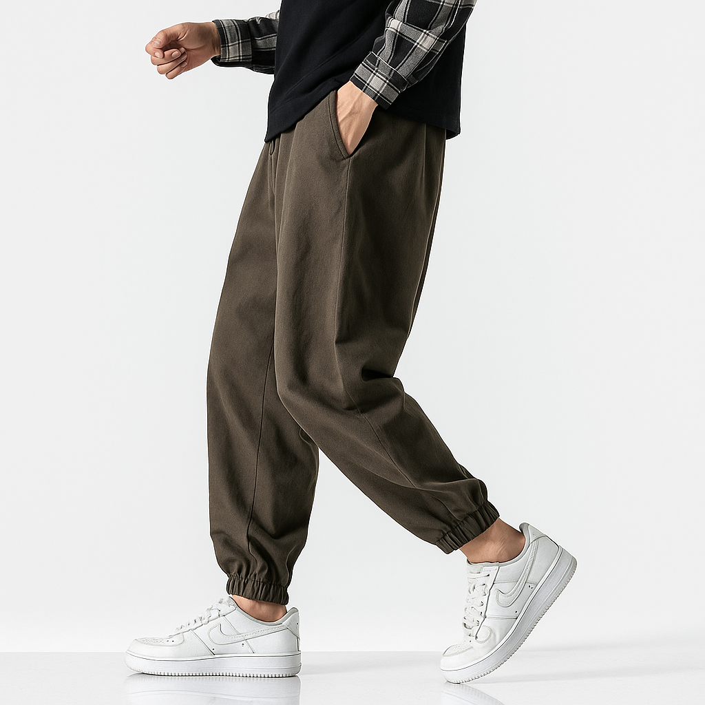 Seiryoku Harem Pants - Kyoto Soul - Stone, Black, pants