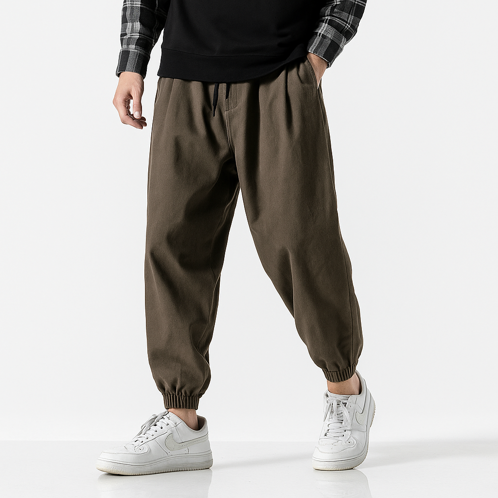 Seiryoku Harem Pants - Kyoto Soul - Stone, Black, pants