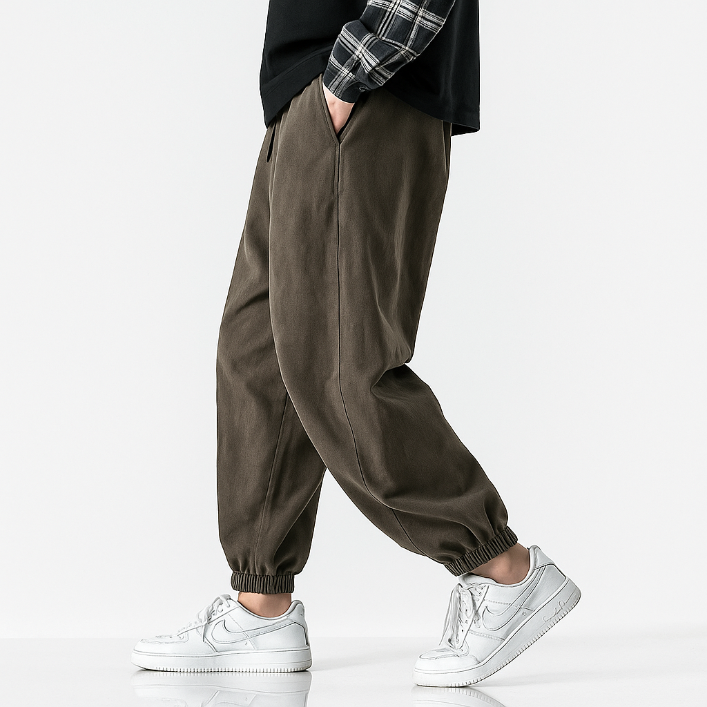 Seiryoku Harem Pants - Kyoto Soul - Stone, Black, pants